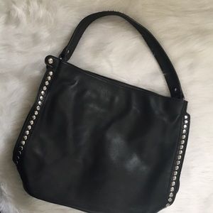 Black handbag